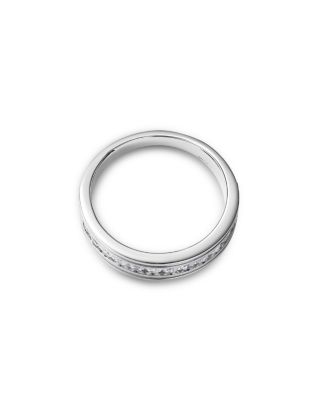 Men's Diamond Band in 14K White Gold, 0.60 tcw 