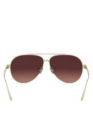 DiorCannage A1U Pilot Sunglasses, 61mm