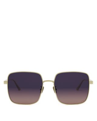 DiorCannage S1U Square Sunglasses, 59mm