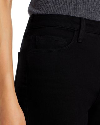 Scottie High Rise Wide Leg Jeans in Black