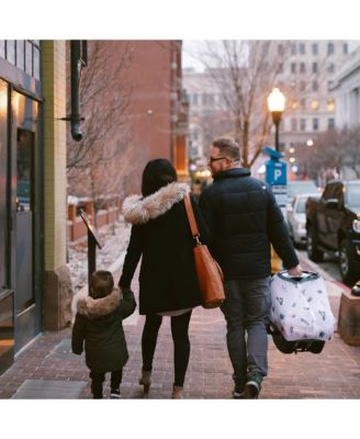 Unisex Cotton Muslin Car Seat Canopy - Baby