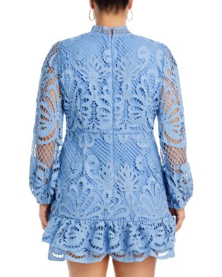 Long Sleeve Lace Dress - Exclusive