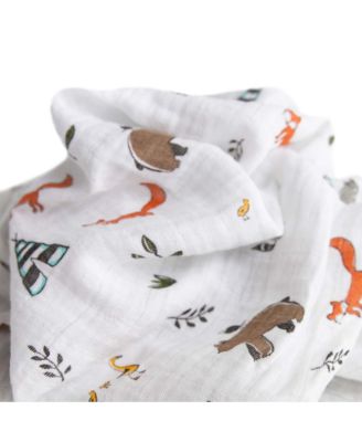 Unisex Cotton Muslin Swaddle 3 Pack - Baby