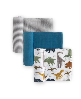 Unisex Cotton Muslin Swaddle 3 Pack - Baby