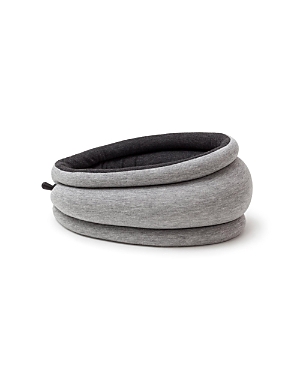 Ostrichpillow Light Versatile Pillow Reversible In Midnight Grey