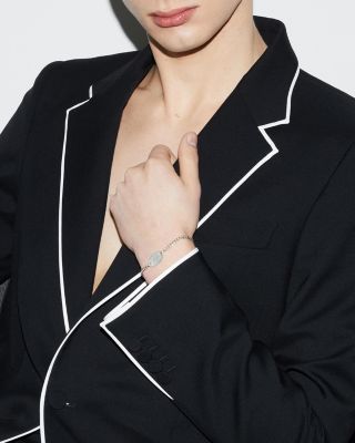 Sterling Silver Trademark Link Bracelet