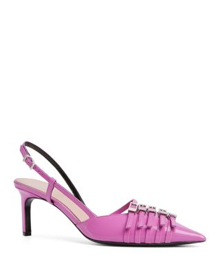 Women's Regent Buckles Slingback Pumps