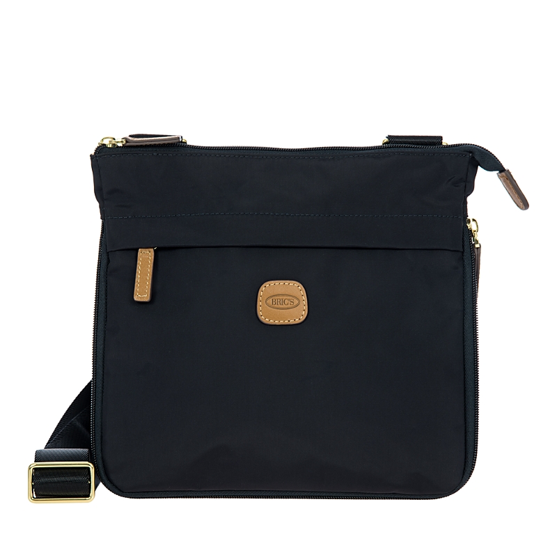 Bric's X-travel Expandable Shoulder Bag In Navy
