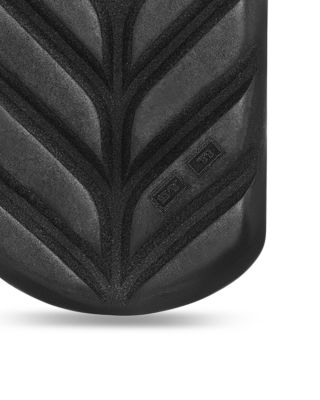 Men's Chevron Tag in Black Titanium, 21mm