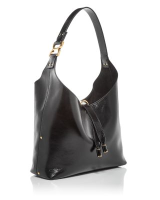 Marcie Small Leather Hobo Bag