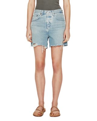 AG - High Rise Baggy Fit Jean Shorts in 21 Years R