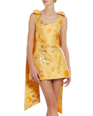 markarian gold dress Adrianna Papell Platinum 40437 main image 1