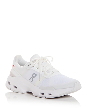 Shop On Women's Cloudpulse Lace Up Running Sneakers In Undyed/white
