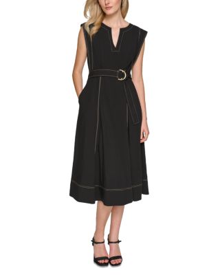 KARL LAGERFELD PARIS - Belted Dress