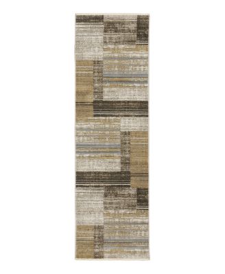Oriental Weavers - Oriental Weavers Bauer 090N2 Runner Area Rug, 2'3" x 7'6"
