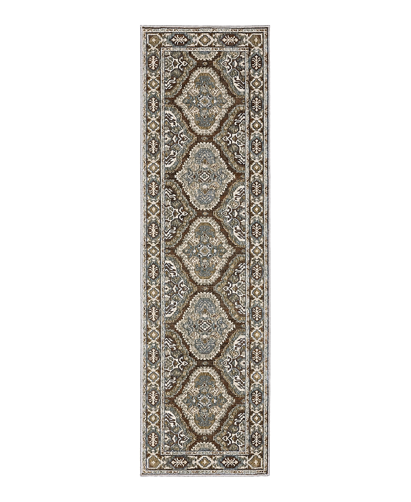 Oriental Weavers Ellington Ell03 Runner Area Rug, 2'3 X 7'6 In Red