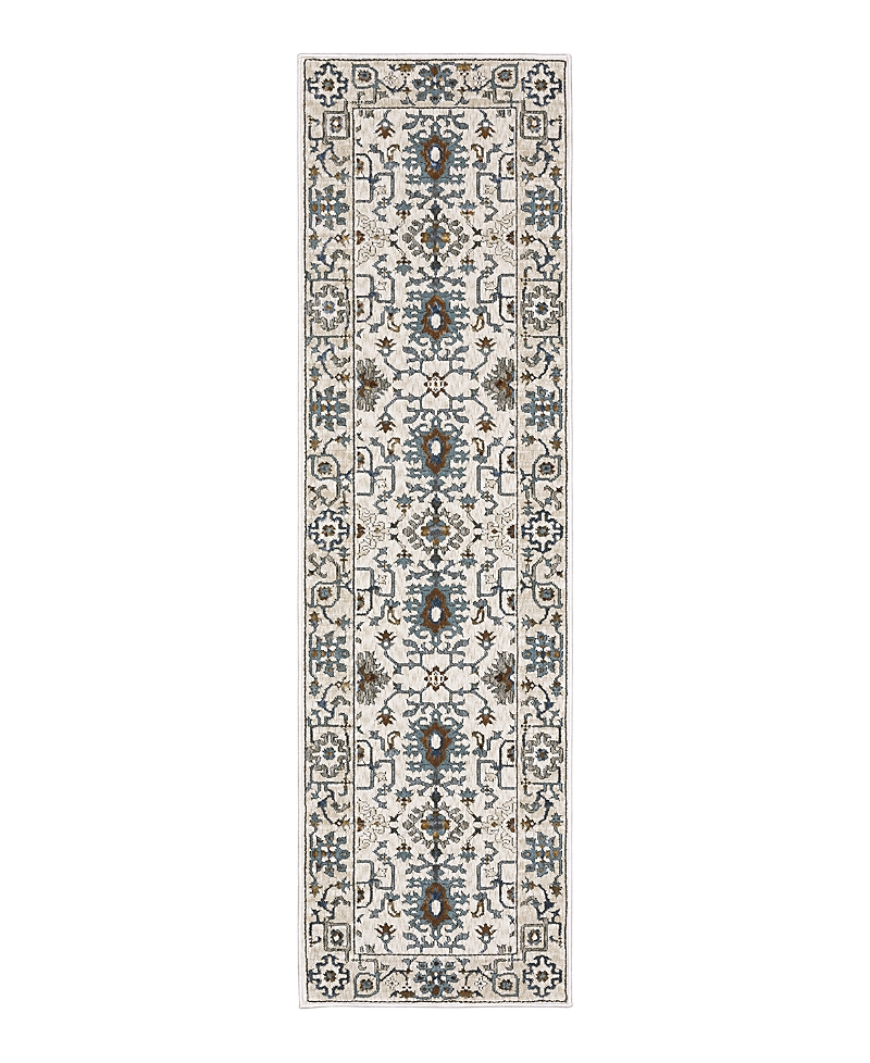 Oriental Weavers Andorra 2442d Area Rug, 6'7 X 9'6 In Ivory