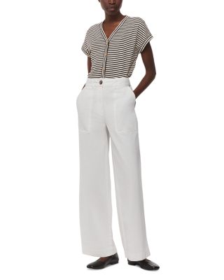 Jilly Stripe Button Front Top