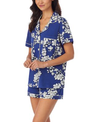 Short Sleeve Boxer Pajama Set