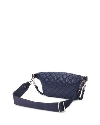 Small Quilted Nylon Crosby Sling Bag