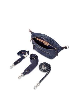 Small Quilted Nylon Crosby Sling Bag