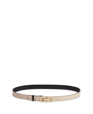 Ferragamo Salvatore Women's Skinny Gancini Belt | Bloomingdale's