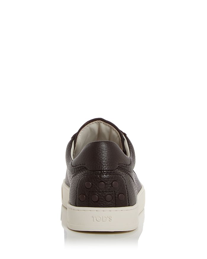 Tod's Men's Allacciata Cassetta 04l Lace Up Sneakers In Dark Brown