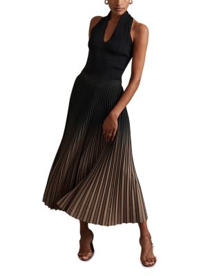 Marlie Pleated Maxi Skirt