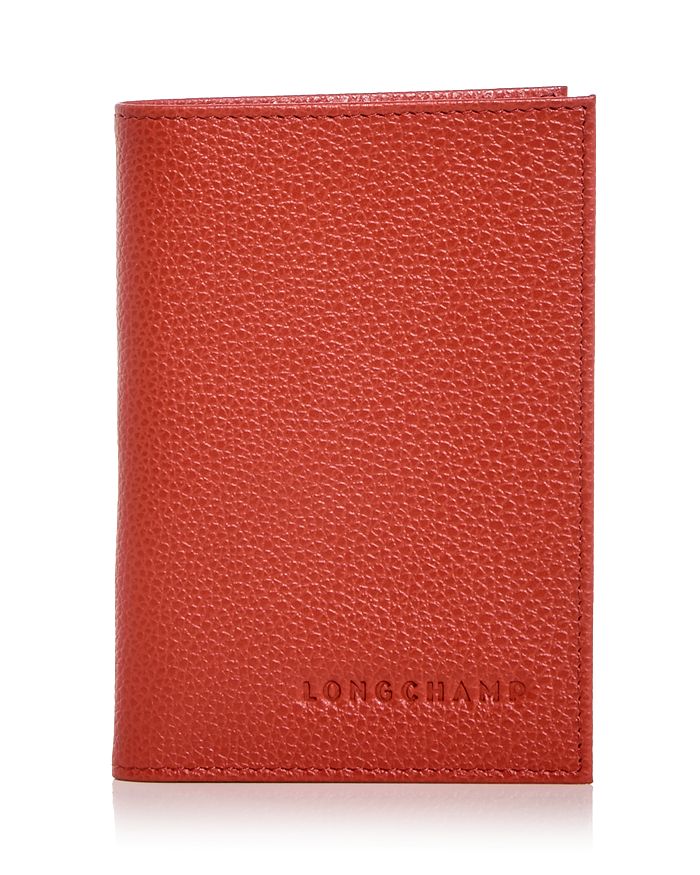 Longchamp Leather Passport Cover Bloomingdale's