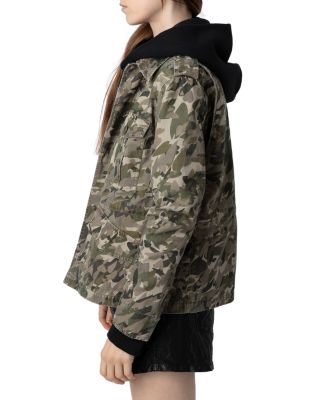 Krisa Camo Jacket