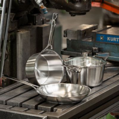 Cristel 1826 Collection 8 Piece Stainless Steel Cookware Set