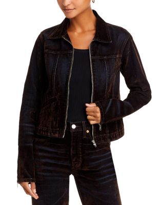 RE/DONE - Zippered Denim Jacket
