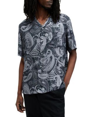 Zowie Relaxed Fit Printed Short Sleeve Camp Shirt
