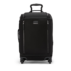 Tumi Leger International Expandable Carry On Suitcase In Black/gunmetal