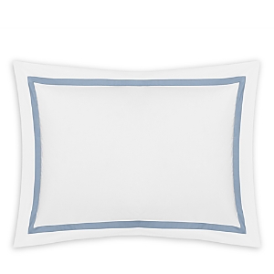 Matouk Lowell Duvet & Sham Collection In Hazyblue