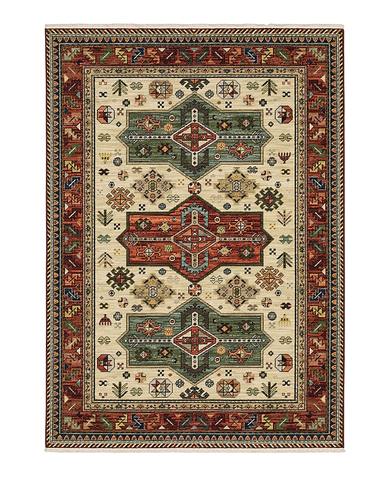 Oriental Weavers Lilihan 8022r Area Rug, 2' X 3' In Red