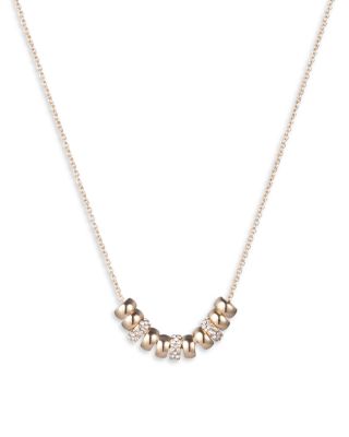 Ralph Lauren - Pav&eacute; Rondelle Statement Necklace in Gold Tone, 16"