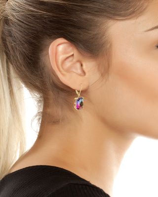 Signature Eagle Ombr&eacute; Gem Drop Earrings