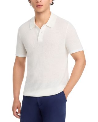 Onia - Cotton Textured Knit Polo Shirt