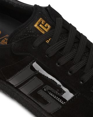 Men's Swan Suede & Patent Leather Sneaker