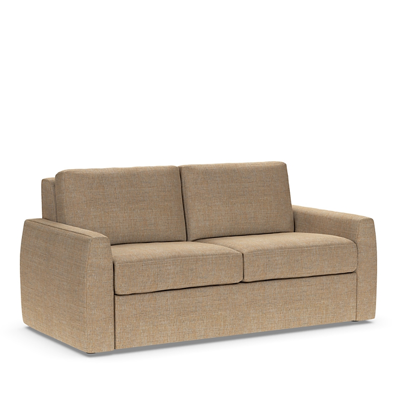 American Leather Langdon Two Seat Comfort Sleeper Sofa In Iris Yellowstone