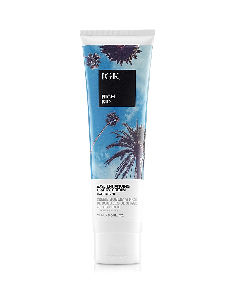 Igk Hair Rich Kid Wave Enhancing Air Dry Cream 5 oz.