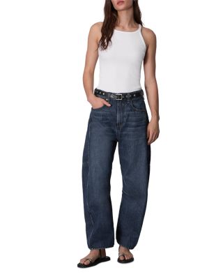 Charlie High Rise Barrel Leg Jeans