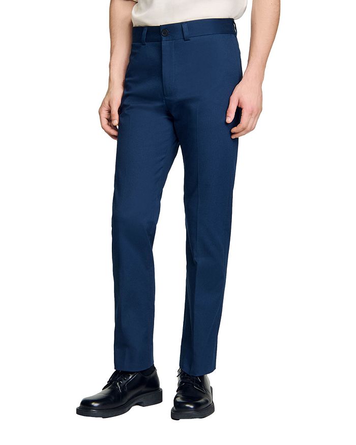 Sandro Straight Fit Chino Pants | Bloomingdale's