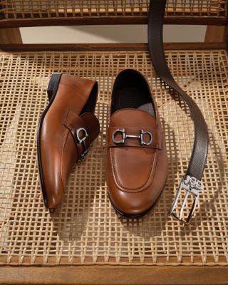 Men's Reversible Leather Belt