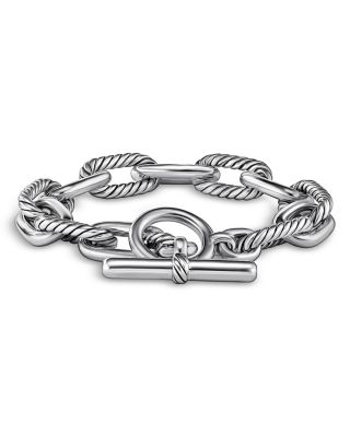 David Yurman - Sterling Silver DY Madison&reg; Toggle Chain Bracelet
