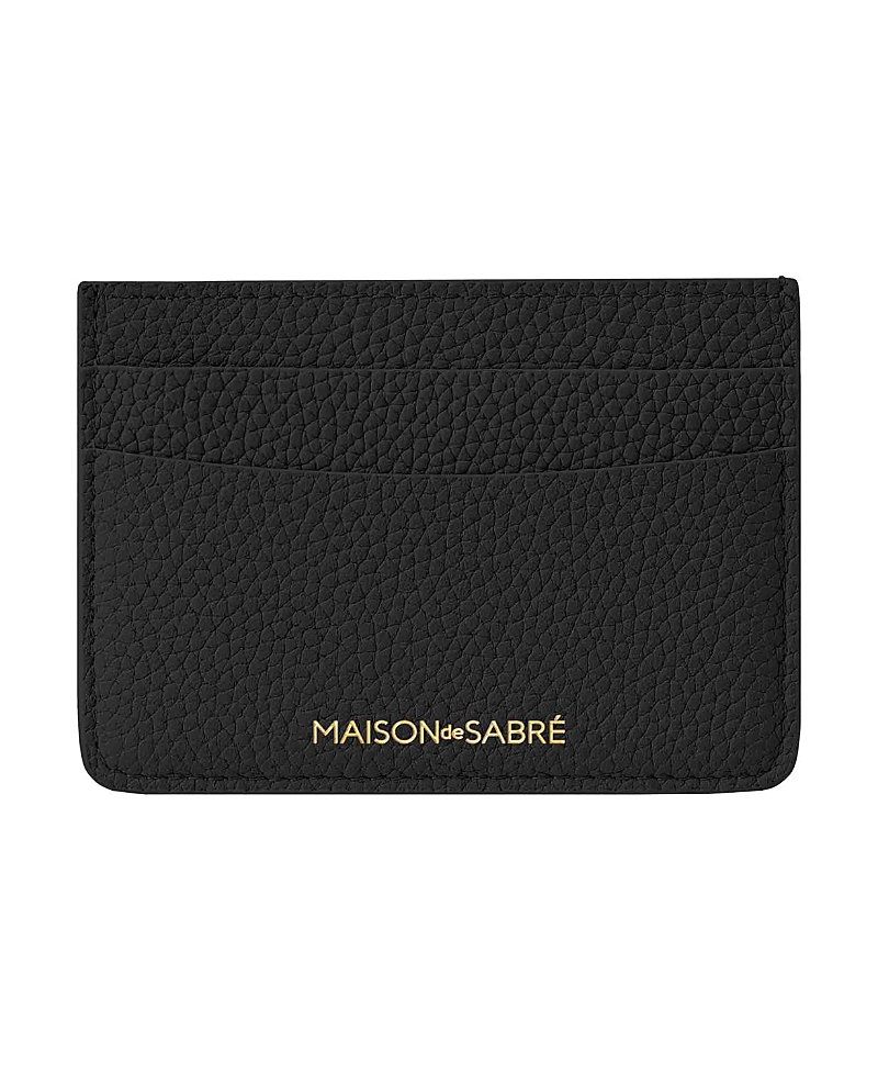 Maison De Sabre Leather Card Holder · S