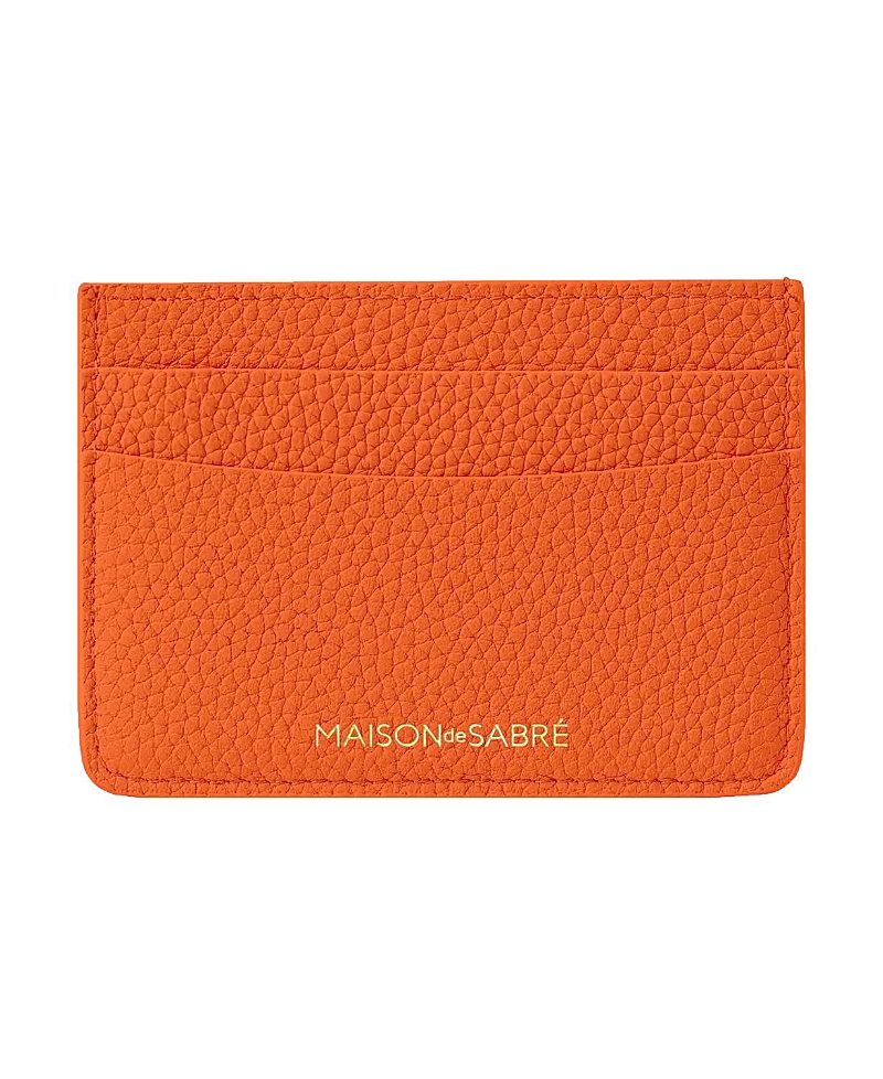 Maison De Sabre Leather Card Holder · S