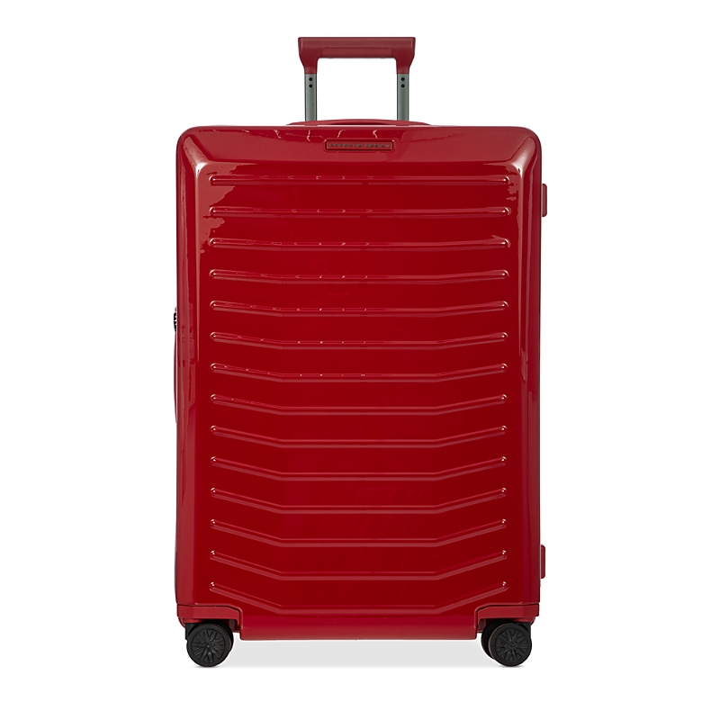 Porsche Design Bric's Roadster Expandable Hardside Spinner Suitcase, 30 In Carmine Red