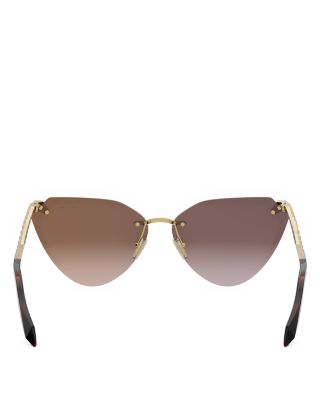 Serpenti Cat Eye Sunglasses, 65mm